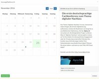 VorsorgePlattform24 erhält Kalendersystem