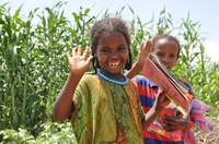 Schülerinnen und Schüler helfen Menschen in Äthiopien