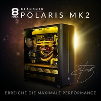 BRANDNEU bei Caseking - Das 8Pack Polaris MK2 Premium-System mit maximaler Übertaktung.
