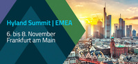 10. Hyland Summit EMEA in Frankfurt am Main