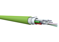 For maximum fire safety: Cca and B2ca fibre optic cables from Draka