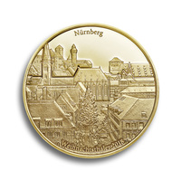 Es weihnachtet in Nürnberg: Limitierter Degussa Weihnachtsthaler 2018 im Zeichen der fränkischen Metropole
