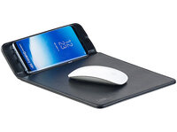 Mauspad mit Induktions-Ladestation für Qi-kompatible Smartphones, 1 A