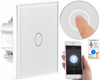 Luminea Home Control Touch-Lichtschalter