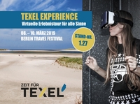 Berlin Travel Festival: Texel präsentiert virtuelle Erlebnistour für alle Sinne