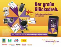"Der große Glücksdreh": DeutschlandCard startet neue Gewinnspielkampagne