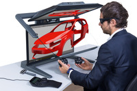 Der VR PluraView Monitor von Schneider Digital revolutioniert das Arbeiten in "3D-CAD"