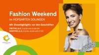 Fashion Weekend im HOFGARTEN SOLINGEN