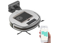 Sichler Haushaltsgeräte WLAN-Staubsauger-Roboter PCR-7000