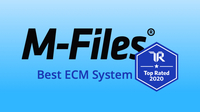Nutzer wählen M-Files zum Top Rated ECM 2020