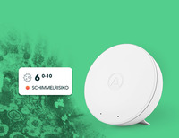Airthings präsentiert die Schimmelrisiko Indikation für seinen preisgekrönten Wave Mini