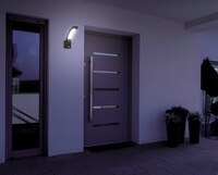 Lunartec LED-Außen-Wandleuchte mit PIR-Bewegungssensor