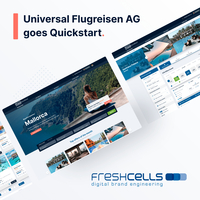 Universal Flugreisen AG startet Partnerschaft mit freshcells systems engineering