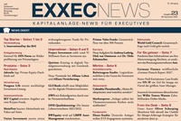 Kapitalanlagezeitung EXXECNEWS - Aktuelle Ausgabe 23/2021 erschienen