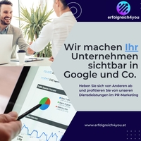 erfolgreich4you macht Ihr Unternehmen sichtbar in Google und Co...