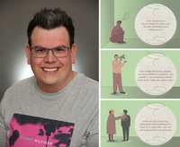 Jochen Schulz sucht Unterstützung, um sein Buch über Depressionen zu veröffentlichen