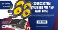 Opel Corsa D Soundsystem Testsieger mit 450 Watt Bass