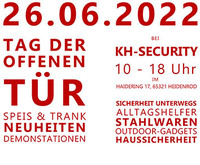 Tag der offenen Tür bei kh-security