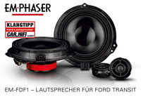 Toller Klang im Ford Transit: EMPHASERs Lautsprecher EM-FDF1