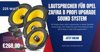 Lautsprecher für Opel Zafira B Profi Upgrade Sound System