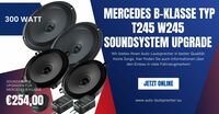 Mercedes B-Klasse Typ T245 W245 Soundsystem Upgrade