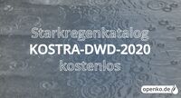 KOSTRA-DWD-2020 ist veröffentlicht - openko.de