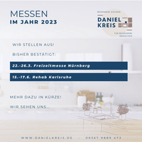 Revolution - barrierefreie Küche - auf der REHAB 2023 in Karlsruhe. Behindertengerechte Küchen vom Fachberater