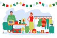 sportspaß: Großer Familien-Flohmarkt am Sonntag