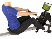 PEARL sports Klappbares Heim-Rudergerät HT-200