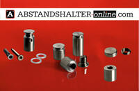 Innovative Abstandshalter für Schilder und Plattenmaterial - Perfektion in Befestigungslösungen