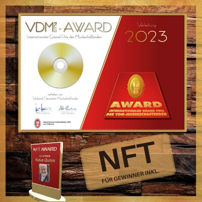 VDMplus-AWARDS 2023 ehren Musikschaffende mit NFT-Preis