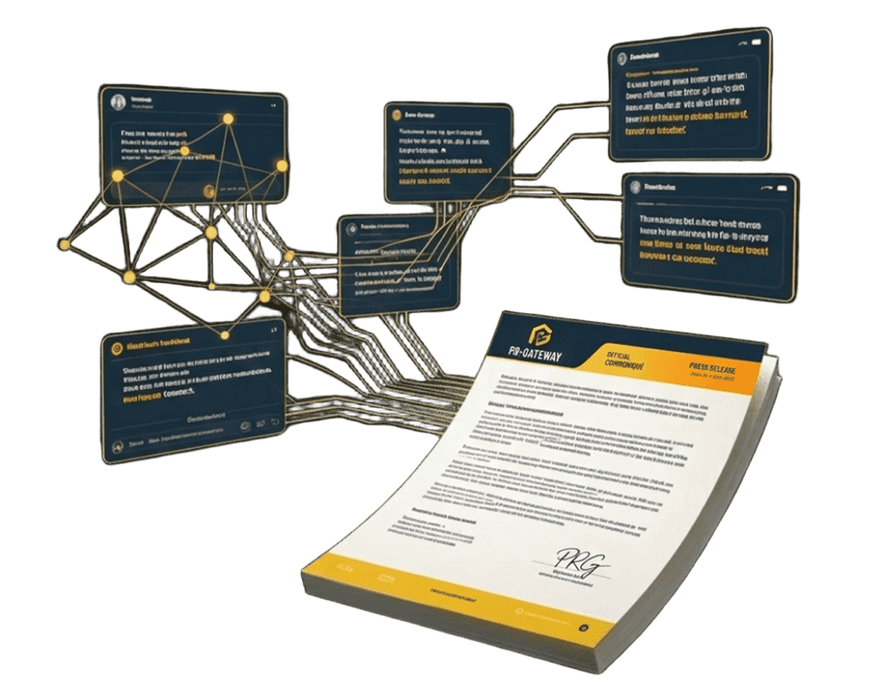 KI-Sichtbarkeit von Pressemitteilungen