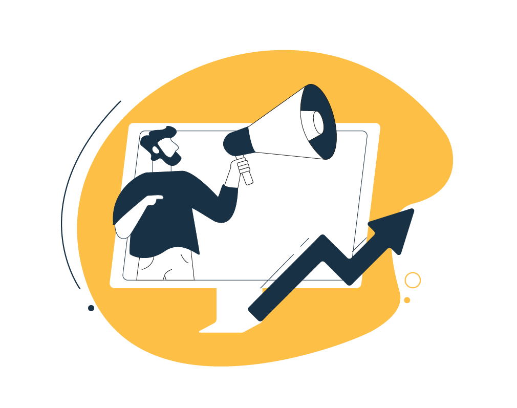 Illustration: Online-PR mit PR-Gateway für mehr Reichweite
