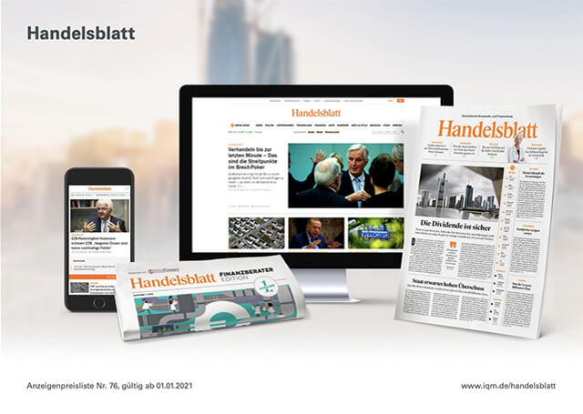 Handelsblatt Anzeige